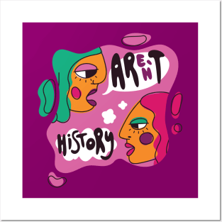 Aren't History (Blobby) Posters and Art